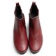 Burgundy Ankle Boots