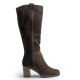 Suede High Heel Boots