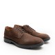 Brown Suede Derby Shoe