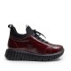 Burgundy Patent Sneaker