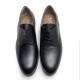 Black Lace-Up Shoe