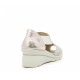 Wedge Sandal with Elastic Sides