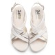 Wedge Combi Tubular Strap Sandal