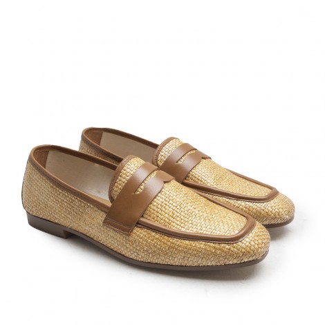 Raffia Mask Loafer