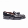 Mocasín borlas negro