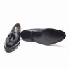 Mocasín borlas negro