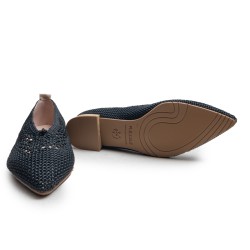 Openwork Woven Shoe