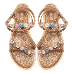 Studs Flat Sandals
