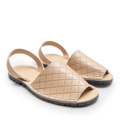 Camel Quilted Menorcan Abarque