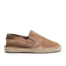 Vison Suede Espadrille