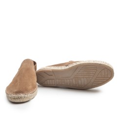 Vison Suede Espadrille