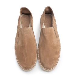 Vison Suede Espadrille