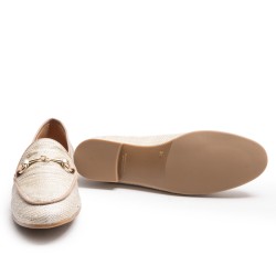 Mocasín Estribo Rafia