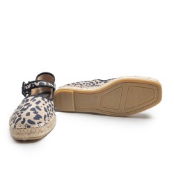 Manoletina Esparto Leopardo