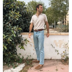 Vison Suede Espadrille