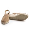 Espadrille Suede Taupe
