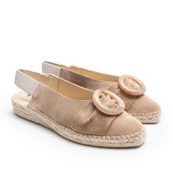 Hoop Suede Espadrille