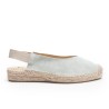 Aqua Suede Espadrille