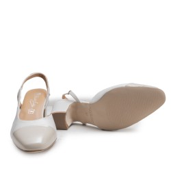 Destalonado Puntera Beige