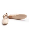 Mary Jane Natural Raffia