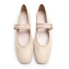 Mary Jane Natural Raffia