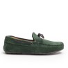 Green Lace Loafer