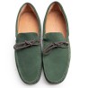Green Lace Loafer