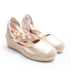 Gold Espadrille