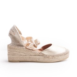 Gold Espadrille