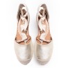 Gold Espadrille