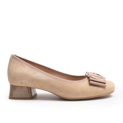 Ornamental Suede Shoe