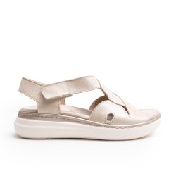 Sandalia Plataforma Velcro