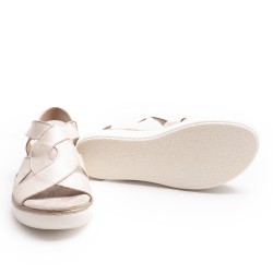 Velcro Platform Sandal