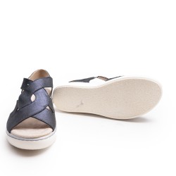 Velcro Platform Sandal