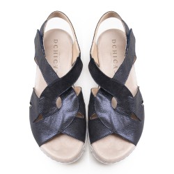 Velcro Platform Sandal