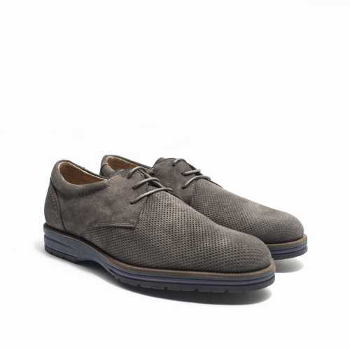 Blucher Afelpado Gris