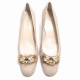 Ornament Heel Shoes