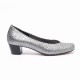 Woven Silver Shoe