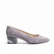 Grey Heel Shoes