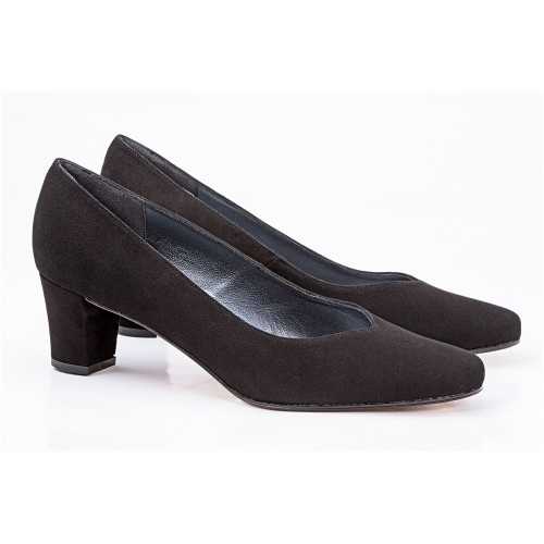 Suede Heel Shoes