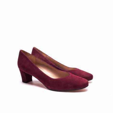 Suede Heel Shoes