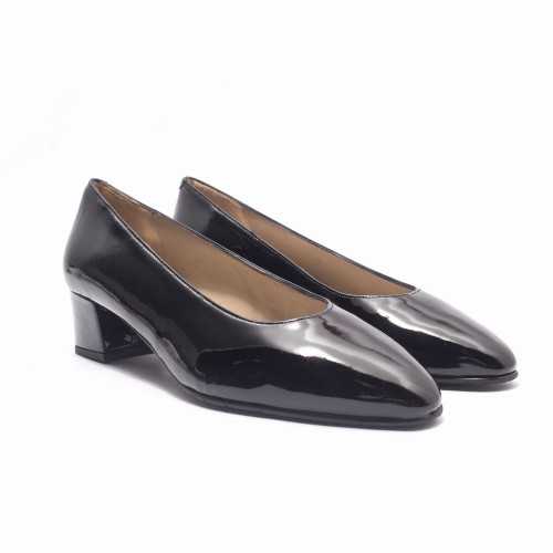 Patent Leather Heel Shoes