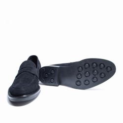 Mocasín Ante Negro