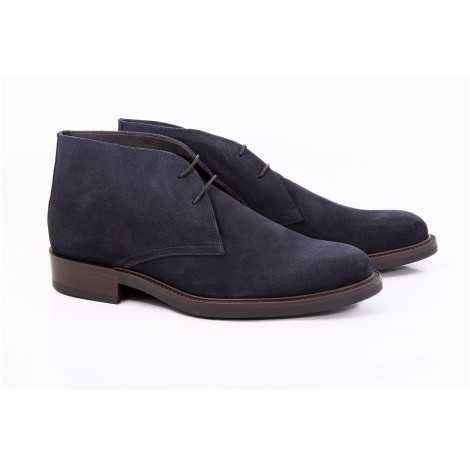 Ankle Boot Blue Suede