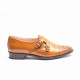 Double Monk Flat Shoes