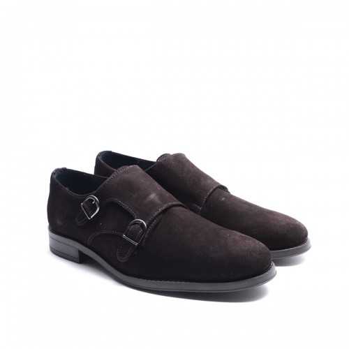 Suede Monk Shoe