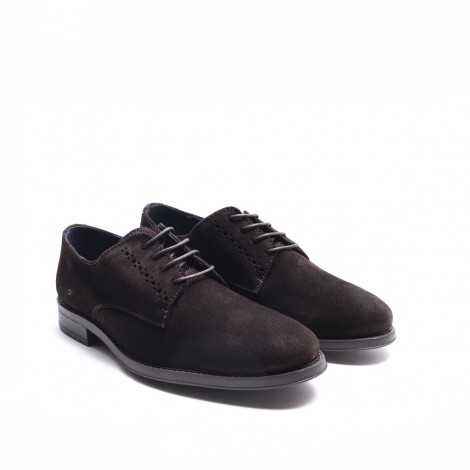 Brown Suede Derby