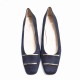 Blue Suede Heel Shoes