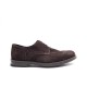 Brown Suede Derby Shoes