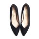 Black Suede Heel Shoes